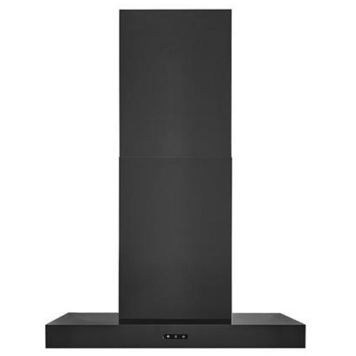 36 In. Hood  460 Cubic feet per minute Broan EW4336BLS Black Stainless   Wall-mount  460 cubic feet per minute