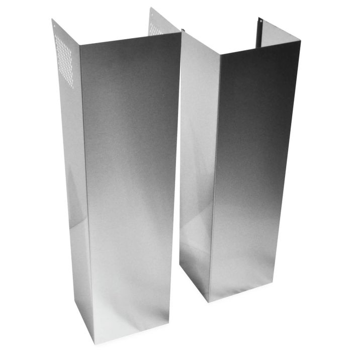 Kit d'extension de cheminée pour hotte aspirante Whirlpool EXTKIT10ES en Inox présenté par Corbeil Electroménager