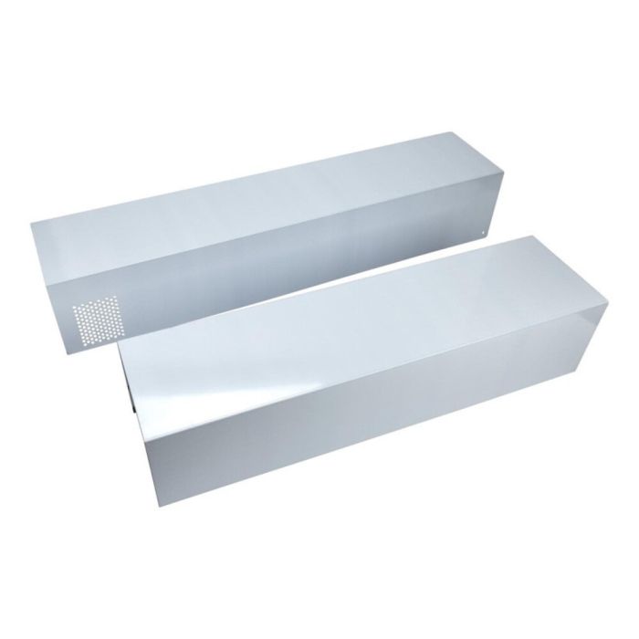 Kit d'extension de cheminée pour hotte aspirante Whirlpool EXTKIT18FS en Inox présenté par Corbeil Electroménager