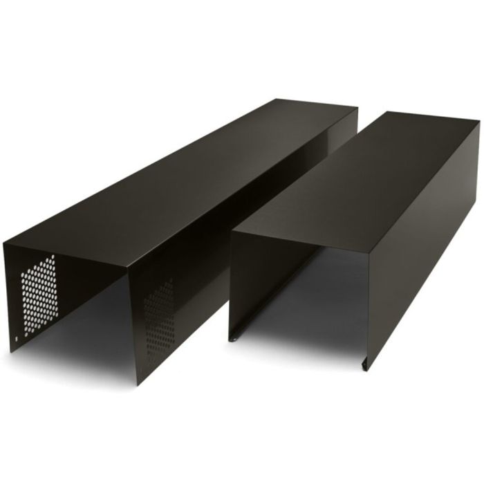 Kit d'extension de cheminée pour hotte aspirante Whirlpool EXTKIT18HV en Inox Noir présenté par Corbeil Electroménager