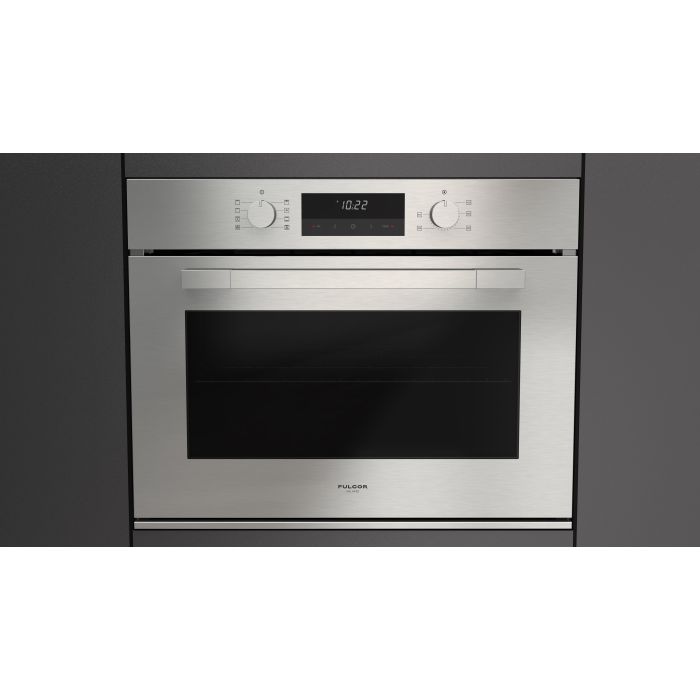 Wall oven  Fulgor Milano F1MSM30S1 Stainless   Capacity  3.2 cubic feet  1360 W Watts  Wall-mount Width 30 inches