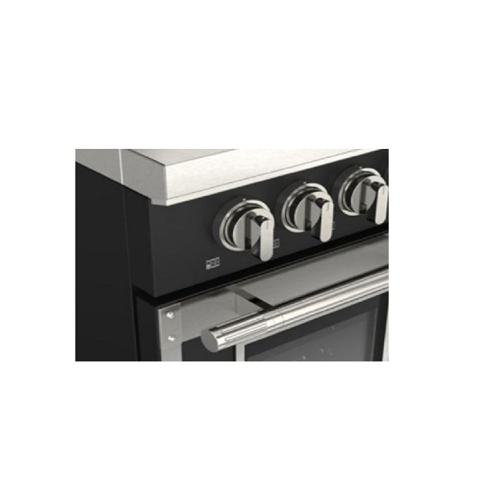 48 In. Gas Range Fulgor Milano F4EDF486GCS1-MB  Matte Black  6 Burners     Capacity 4.34 cubic feet   Width 48 inches