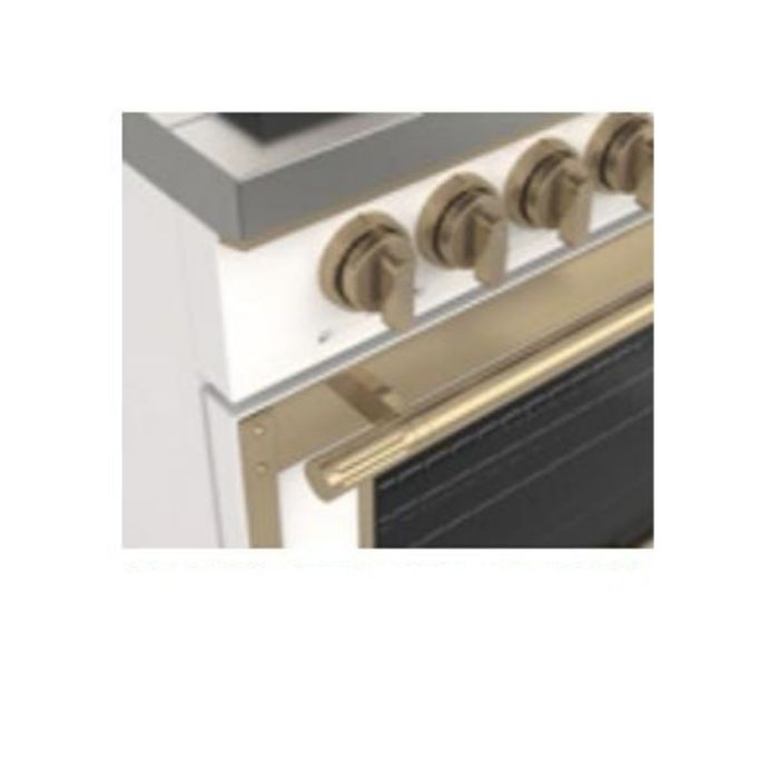 60 In. Gas and Induction  Range Fulgor Milano F4EDF606GBR1-WH  White  10 Burners     Capacity 4.34 cubic feet  1,400 + 600 W Watts  Width 60 inches