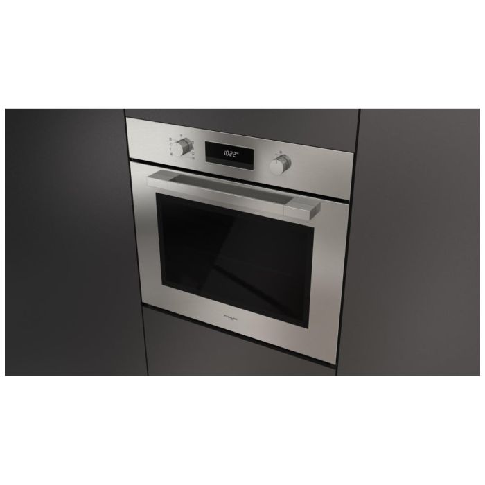 Four mural  Fulgor Milano F4MSP30S1 Inox   Capacité  4.34 pieds cubes  1400 Watts  Encastrable largeur 30 pouces