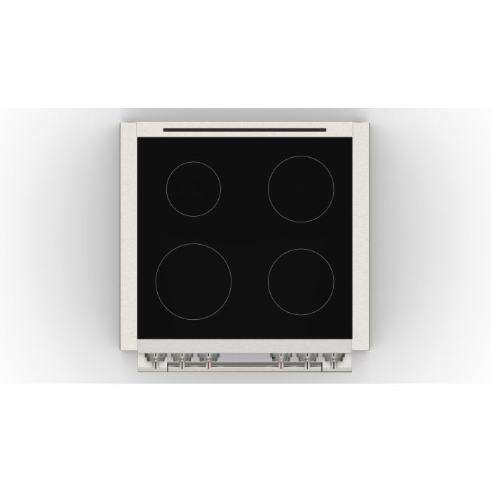30 In. Induction Range Fulgor Milano F6PIR304S1  Stainless  4 Burners     Capacity 4.4 cubic feet  3000 Watts  Width 30 inches