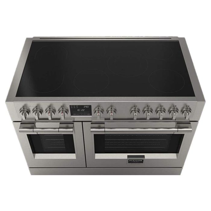 48 In. Induction Range Fulgor Milano F6PIR487S1  Stainless  7 Burners     Capacity 4.4 cubic feet  3000W Watts  Width 48 inches