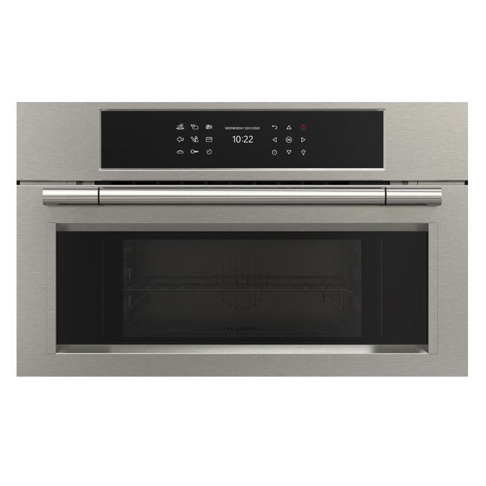Four mural  Fulgor Milano F6PSCO30S1 Inox   Capacité  1.2 pieds cubes  2300 Watts  Encastrable largeur 30 pouces