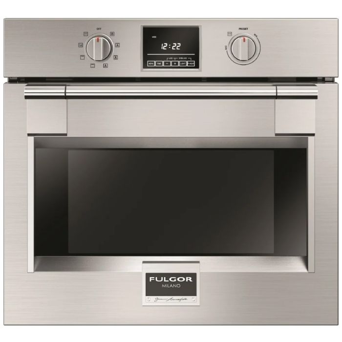 Four mural  Fulgor Milano F6PSP30S1 Inox   Capacité  4.4 pieds cubes  3000 Watts  Encastrable largeur 30 pouces