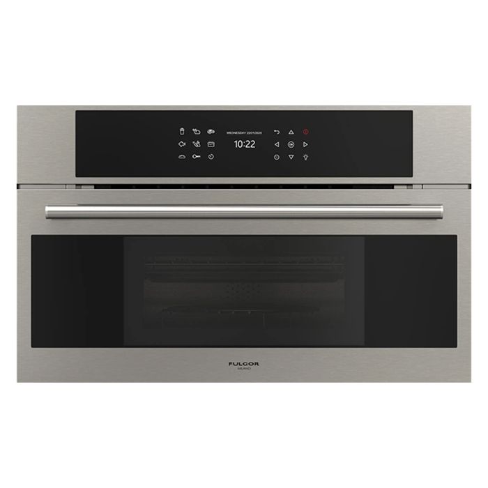 Wall oven  Fulgor Milano F7DSPD30S1 Stainless   Capacity  1.2 cubic feet  3 200 Watts  Built-in Width 30 inches
