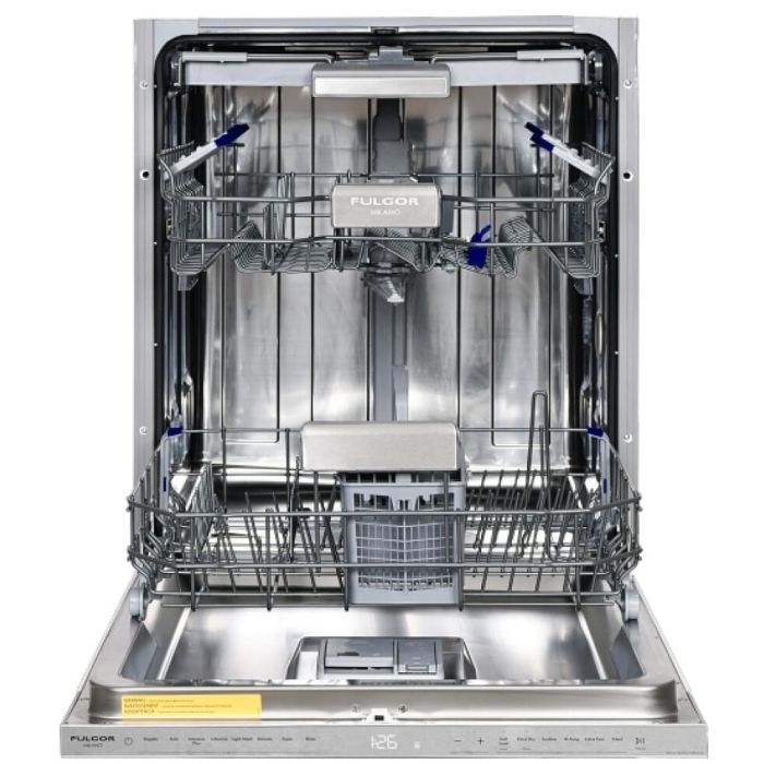 23.5625 In. 42 dB Dishwasher Fulgor Milano F7DWS24FI1 width 24 inches  42 Decibels  8 cycles  Built-in