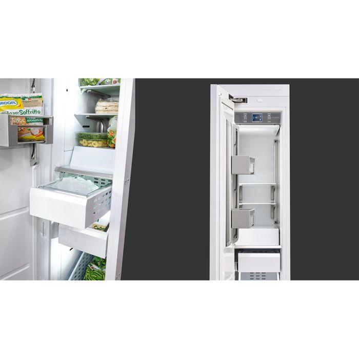 Freezer Fulgor Milano F7IFC18O1-R  Panel Ready capacity 8.22  cubic feet Built-in 18 inches