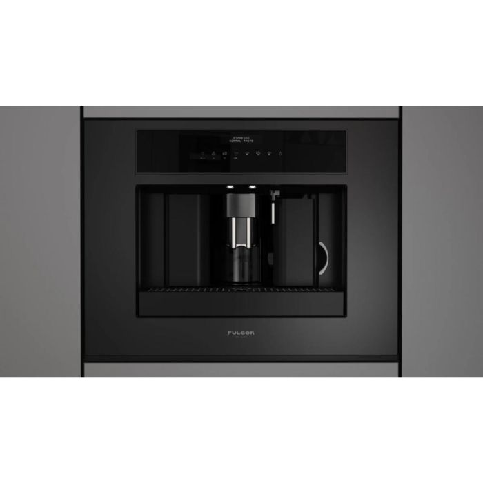 Machine à espresso Encastrable Fulgor Milano F7MBC24MB1 Capacité grain (oz) 7 oz Capacité réservoir (Gal) 60 oz Installation Encastrable