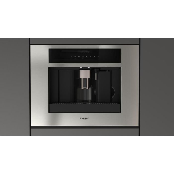 Machine à espresso Encastrable Fulgor Milano F7MBC24S1 Capacité grain (oz) 7 oz Capacité réservoir (Gal) 60 oz Installation Encastrable