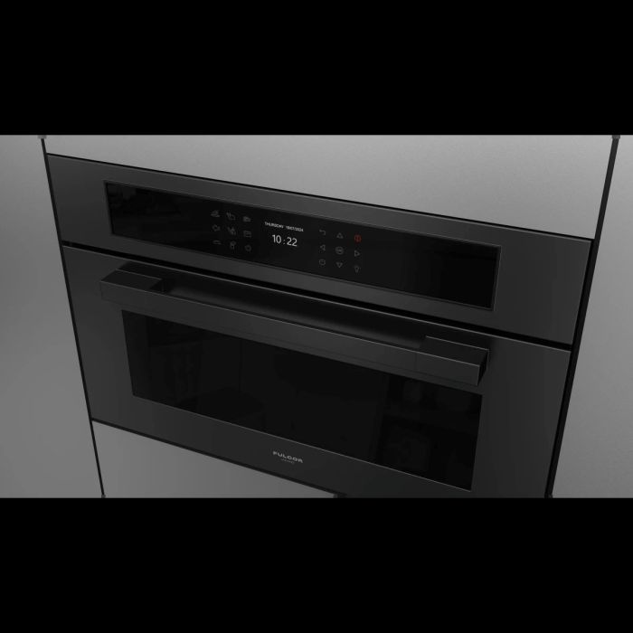 Oven Combo Fulgor Milano F7MSCO30MB1  in Black   width 30