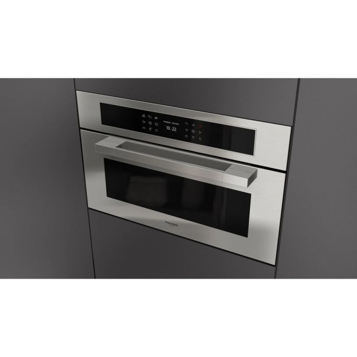 Fours combinés Fulgor Milano F7MSCO30S1 en Inox  Four 1 Combiné vapeur-convection Encastrable largeur 30