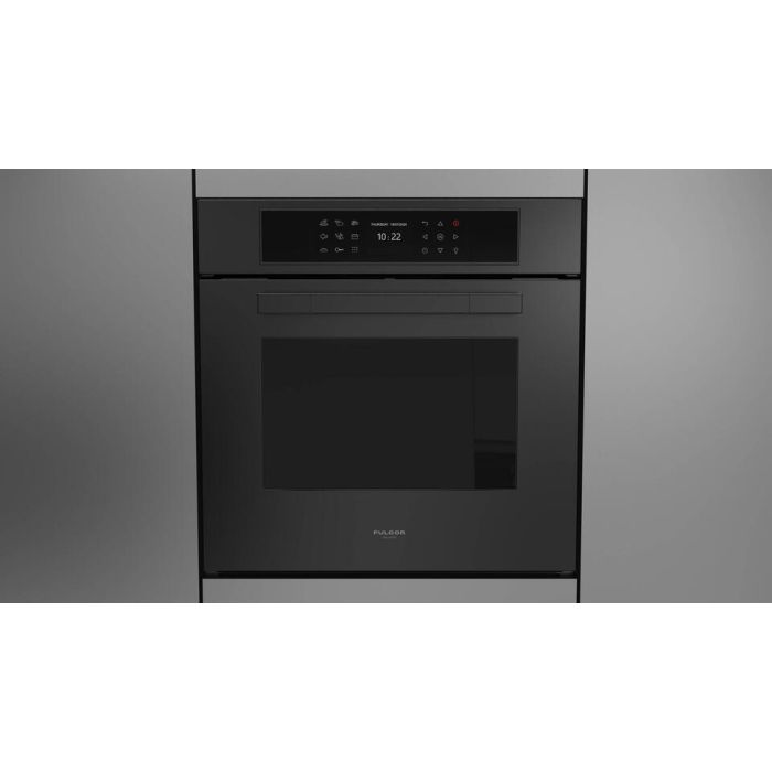Four mural  Fulgor Milano F7MSP24MB1 Noir   Capacité  2.36 pieds cubes  1100 Watts  Encastrable largeur 24 pouces