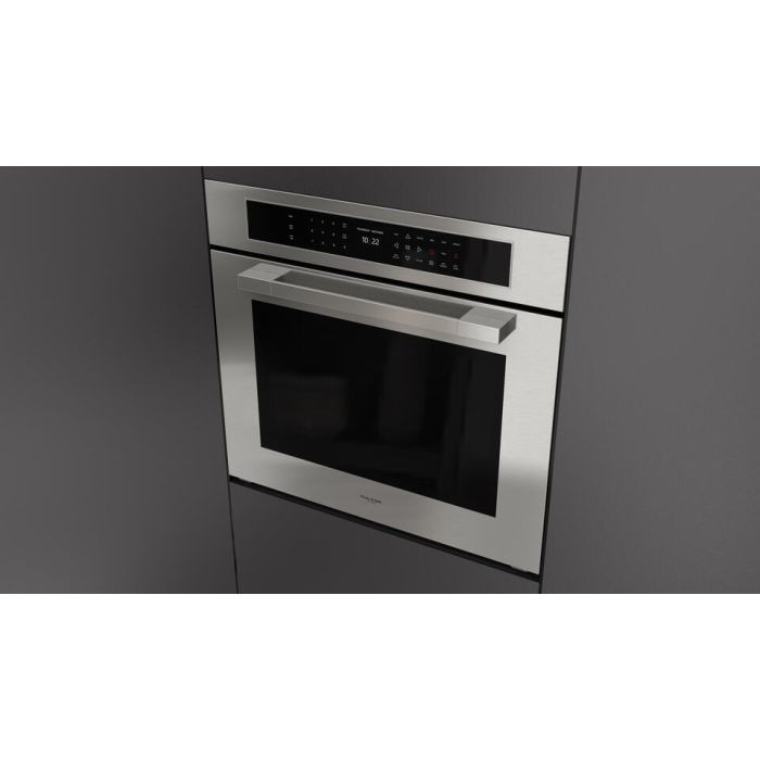 Wall oven  Fulgor Milano F7MSP30S1 Stainless   Capacity  4.34 cubic feet  3000 Watts  Built-in Width 30 inches
