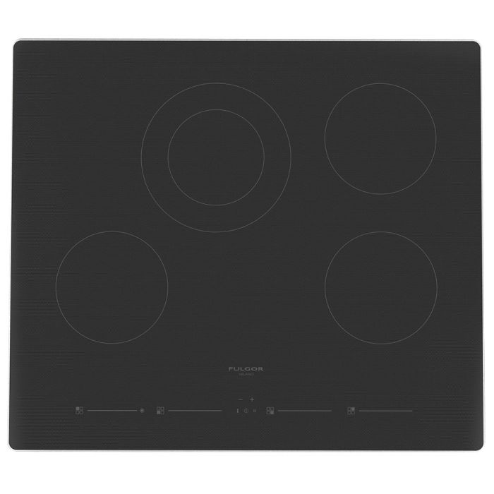 Cooktop Fulgor Milano F7RT24S1 Ceramic Glass 4 elements presented by Corbeil