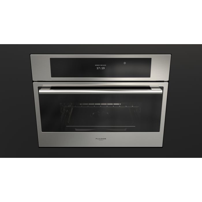 Wall oven  Fulgor Milano F7SCO24S1 Stainless   Capacity  1.2 cubic feet  1 500 Watts  Built-in Width 24 inches