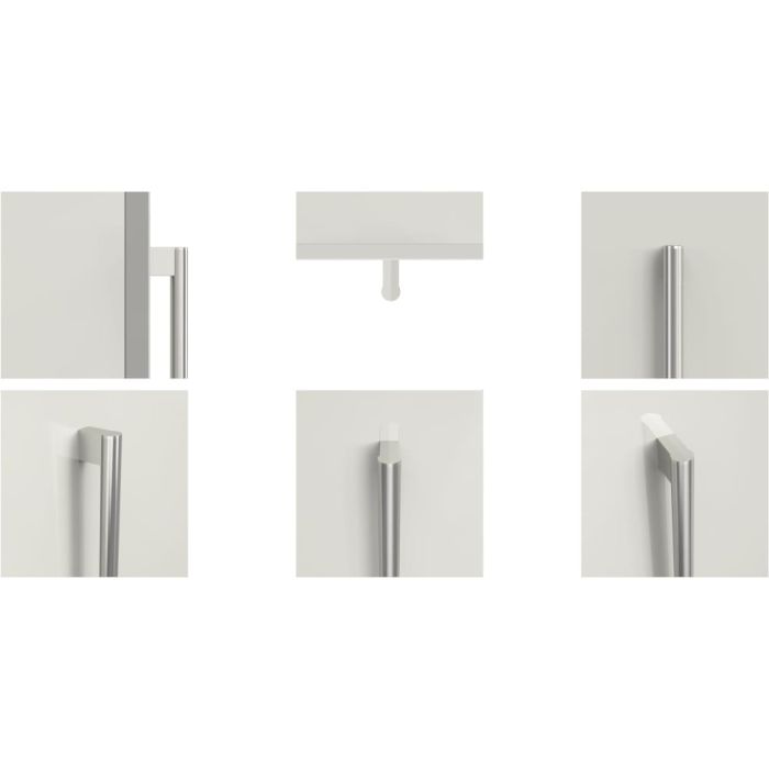 Congélateur Fulgor Milano F7SFC36S1-R  Inox capacité 21.54  pieds cubes Encastrable 36 pouces