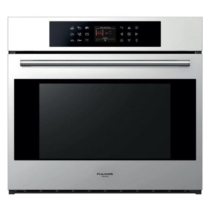 Wall oven  Fulgor Milano F7SP24S1 Stainless   Capacity  2.6 cubic feet  1100 Watts  Built-in Width 24 inches