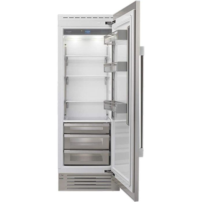 Refrigérateur Fulgor Milano F7SRC30S1-R Inox Sans congélateur largeur 30 pouces Capacité 17.44 pieds cubes
