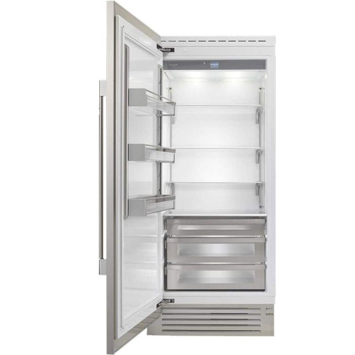 Refrigérateur Fulgor Milano F7SRC36S1-L Inox Sans congélateur largeur 36 pouces Capacité 21.54 pieds cubes