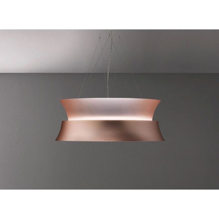 24 In. Island Hood  360 Cubic feet per minute Falmec FCDAM24I4RC Copper  Island  360 cubic feet per minute