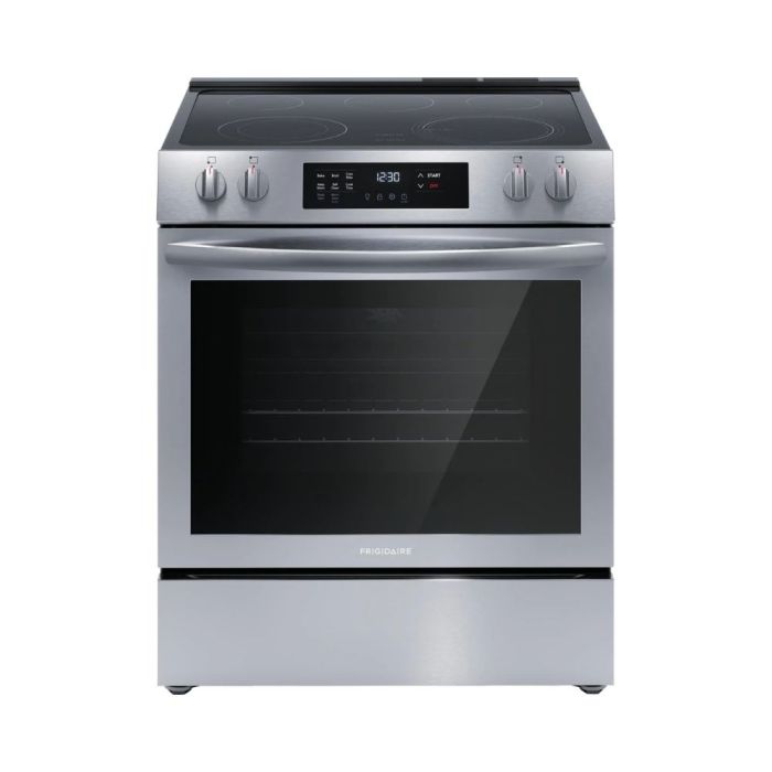 Ceramic Glass Range Frigidaire FCFE308CAS  Stainless  5 Burners      2500W Watts