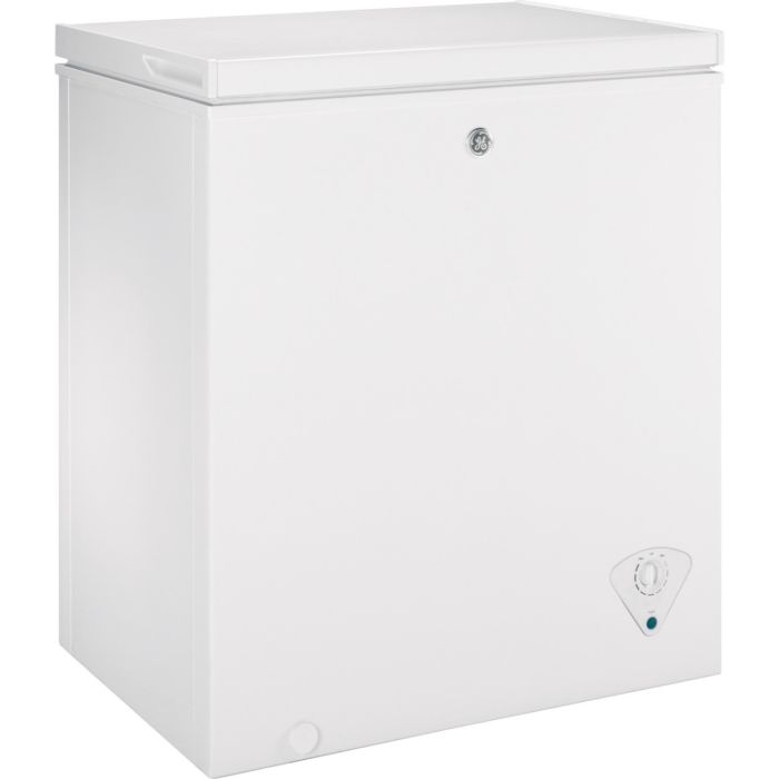 Freezer GE FCM5STWW  White capacity 5.1  cubic feet Freestanding 25 inches