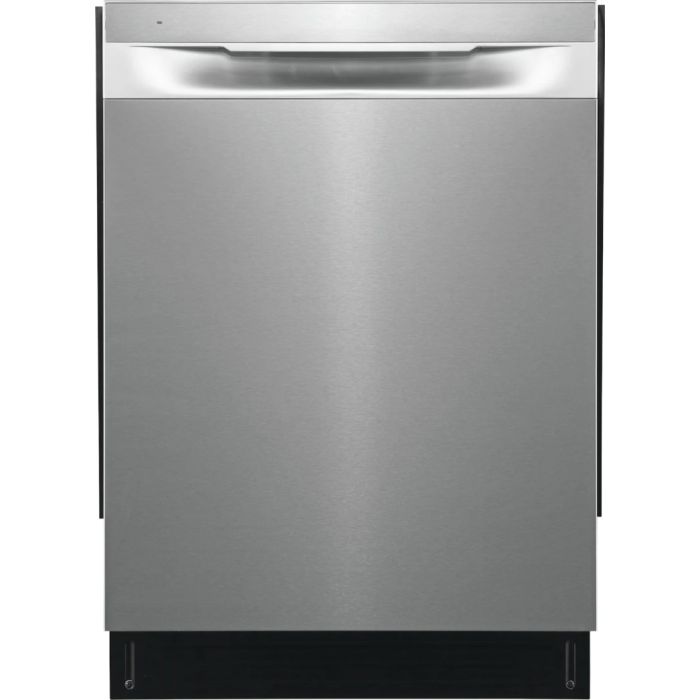 23.62 In. 49 dB Dishwasher Frigidaire FDHP4336AS width 24 inches  49 Decibels  5 cycles  Built-in