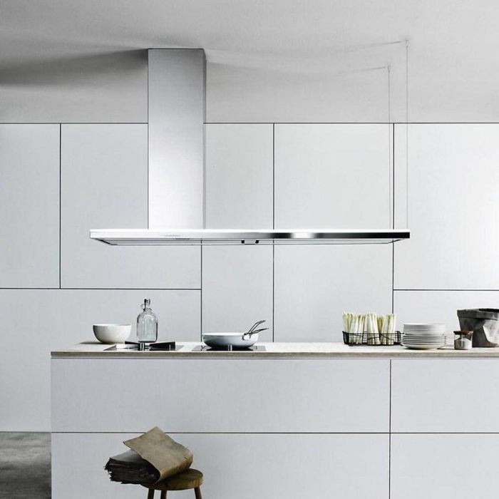 69 In. Island Hood  500 Cubic feet per minute Falmec FDLUM70I5SS-2R Stainless  Wall-mount  500 cubic feet per minute