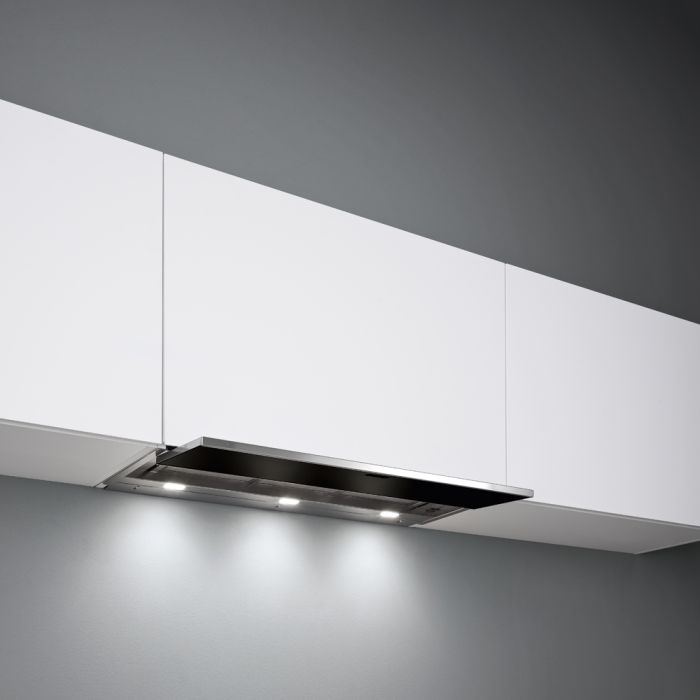 34 In. Under Cabinet Hood  500 Cubic feet per minute Falmec FDMOV36W5SB Black  Built-in  500 cubic feet per minute