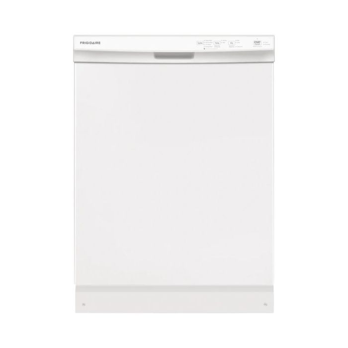 24 In. 54 dB Dishwasher Frigidaire FDPC4314AW width 24 inches  54 Decibels  4 cycles  Built-in