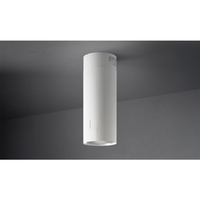 14 In. Island Hood  500 Cubic feet per minute Falmec FDPLR15I5WH-R White  Island  500 cubic feet per minute