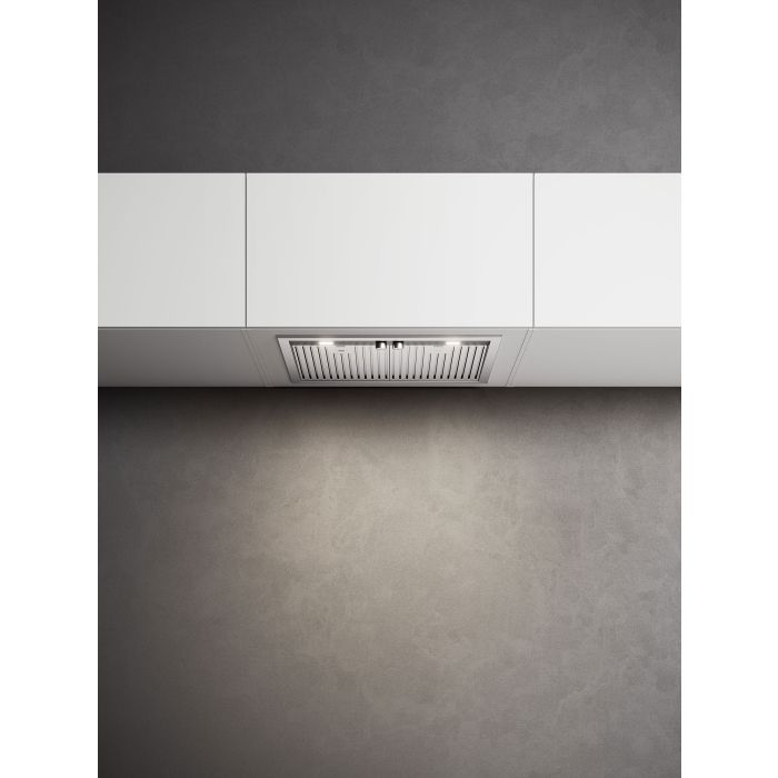 28 in. Integrated Hood 600 cfm Falmec FIDAN28B6SS-3 Stainless  Built-in  600 cubic feet per minute