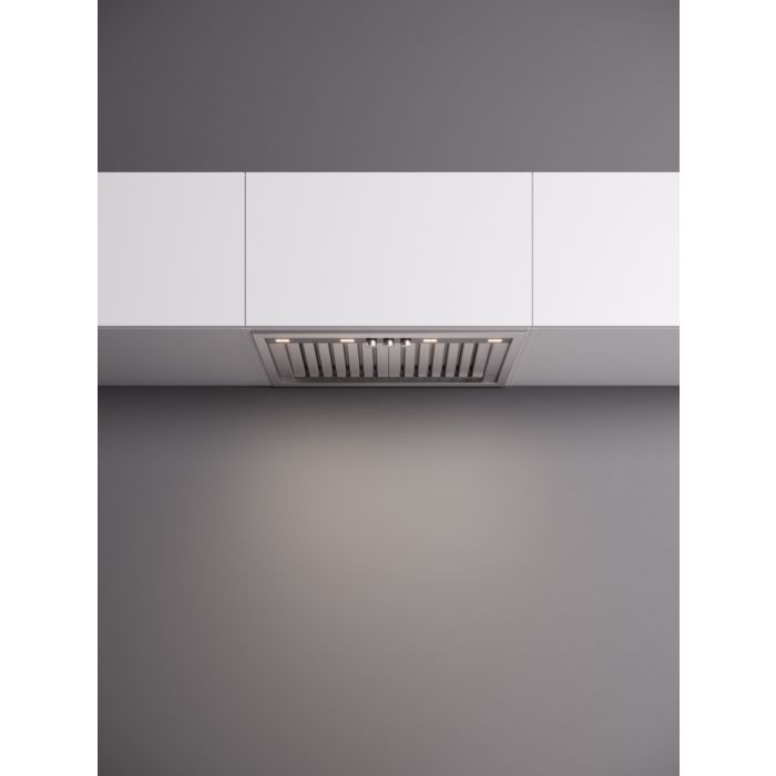 36 In. Integrated Hood  1000 Cubic feet per minute Falmec FIMAX34B9SS-3 Stainless  Built-in  1000 cubic feet per minute