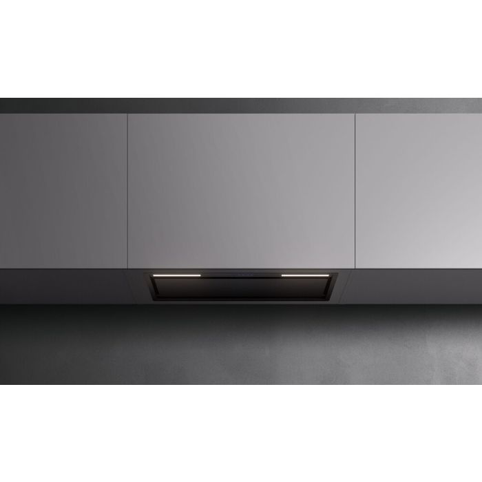 28 In. Under Cabinet Hood  600 Cubic feet per minute Falmec FIVAL28B6MB-R Black  Built-in  600 cubic feet per minute