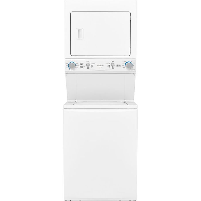 Laundry center Frigidaire 4.3 cu. ft. FLCE752CAW Capacity 4.3 cubic feet  20 washing cycles  width 27 inches