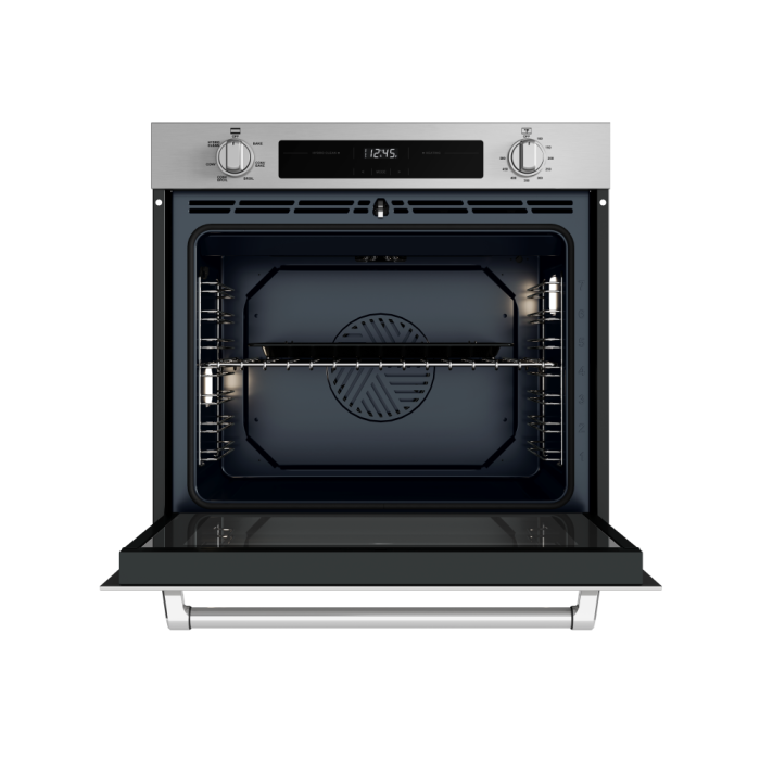 Four mural  Bertazzoni FMAS30FSMKX Inox   Capacité  4.8 pieds cubes  3500 Watts  Encastrable largeur 30 pouces
