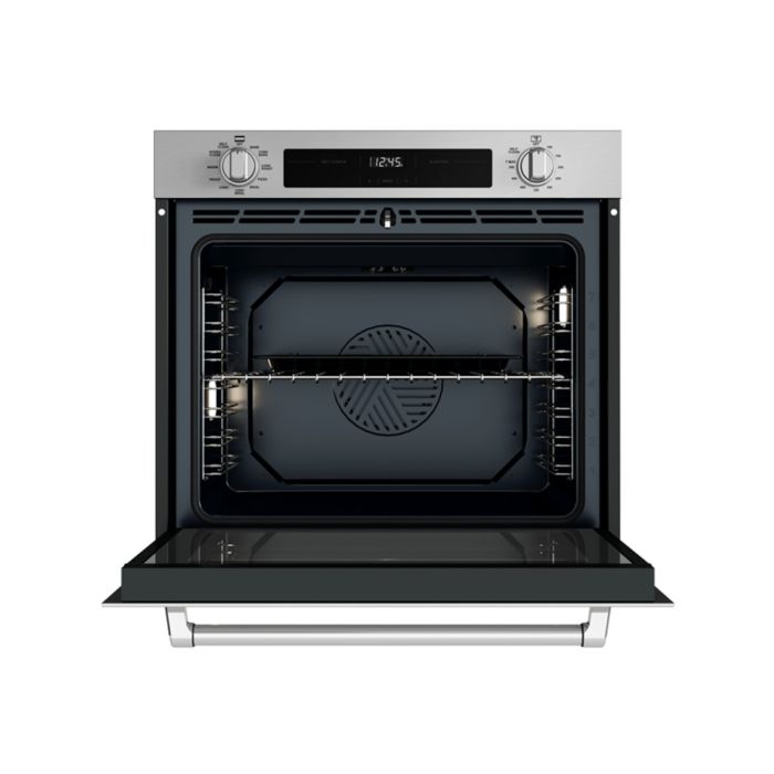 Four mural  Bertazzoni FMAS30FSSKX Inox   Capacité  4.8 pieds cubes  3,500  Watts  Encastrable largeur 30 pouces