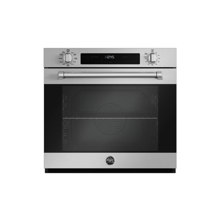 Wall oven  Bertazzoni FMAS30FSSKX Stainless   Capacity  4.8 cubic feet  3,500  Watts  Built-in Width 30 inches