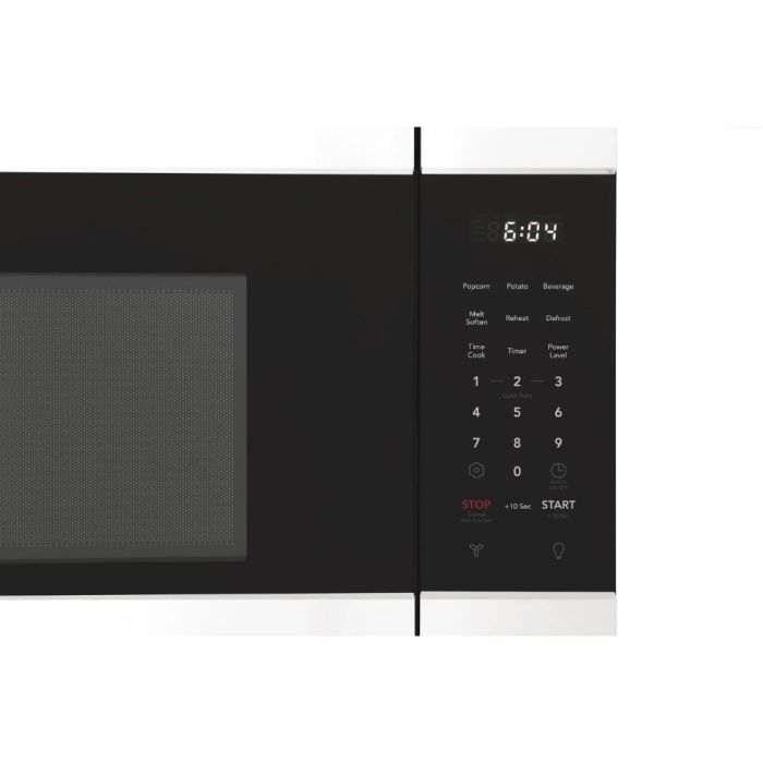 Micro-onde à hotte intégrée 1500 W 1.7 pi. cu. Frigidaire FMOS174CBW  Blanc Capacité 1.7 pied cubic  puissance 1500 watt  Hotte sous cabinet