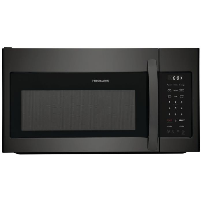 Over the range microwave 1500 W 1.8 cu. ft. Frigidaire FMOS1846BD  Black Stainless  Capacity 1.8 cubic feet  power 1500 watt  Over the Range