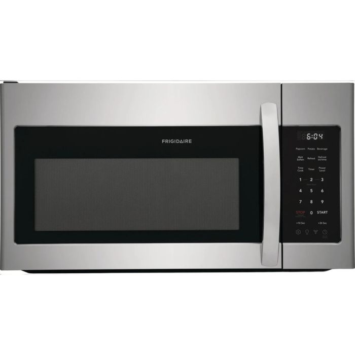 Micro-onde à hotte intégrée 1500 W 1.8 pi. cu. Frigidaire FMOS1846BS  Inox Capacité 1.8 pied cubic  puissance 1500 watt  Hotte sous cabinet
