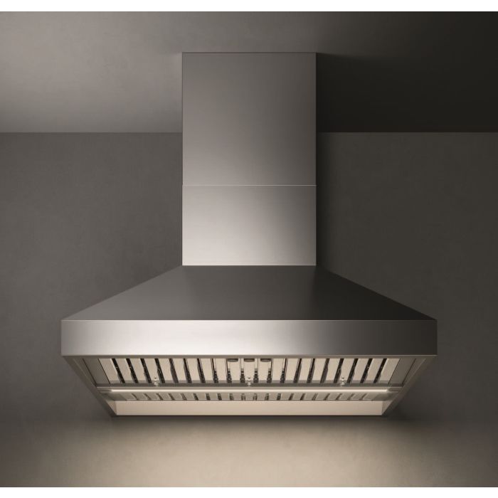 48 In. Outdoor Hood  1200 Cubic feet per minute Falmec FOPYR48W12OS Stainless  Wall-mount  1200 cubic feet per minute