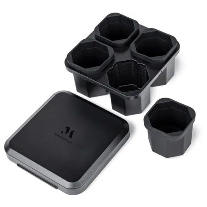 Coupes à glaçons Forge et boîtier de rangement Monogram FORGE02CUPS en Noir présenté par Corbeil Electroménager