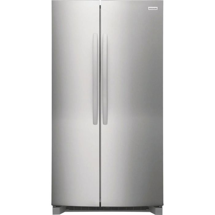 Refrigerator Frigidaire FRSN2610AF Stainless  Capacity 26.4 cubic feet Side by Side   width 37 inches