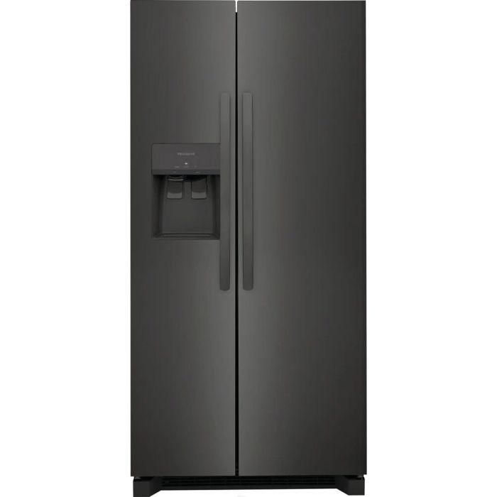 Refrigérateur Frigidaire FRSS2323AD Inox Noir Côte à côte largeur 34 pouces