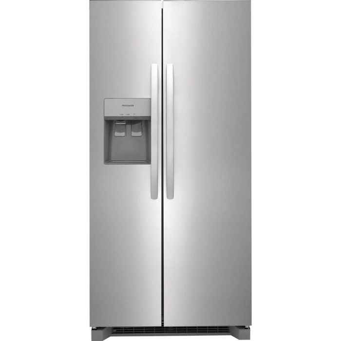 Refrigérateur Frigidaire FRSS2323AS Inox Côte à côte largeur 34 pouces Capacité 22.3 pieds cubes